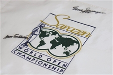 Gene Sarazen Signed Sarazen World Open Championship Flag with '1995' JSA ALOA