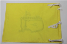 Jack Nicklaus Signed Undated Masters Tournament Embroidered Flag JSA #Y53725