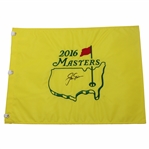 Jack Nicklaus Signed 2016 Masters Tournament Embroidered Flag JSA ALOA