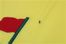Jack Nicklaus Signed 2005 Masters Tournament Embroidered Flag JSA ALOA