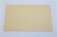 Alan Shepard Signed Index Card & Complete Spalding Moon Golf Ball Box w/ Dozen Balls