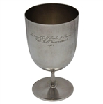 1973 National Golf Links of America Four Ball Tiffany & Co. Sterling Silver Trophy Cup