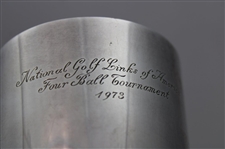 1973 National Golf Links of America Four Ball Tiffany & Co. Sterling Silver Trophy Cup