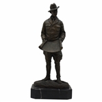 A.W. Tillinghast Bronze/Marble Statue by Ron Tunison - Stands Over a Foot Tall - 17lbs!