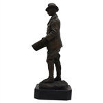 A.W. Tillinghast Bronze/Marble Statue by Ron Tunison - Stands Over a Foot Tall - 17lbs!