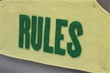 1946 Augusta National Golf Club Masters Invitation, Photo & Rules Display 
