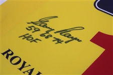 Gary Player Signed 2001 Open Championship at Royal Lytham & St. Annes w/'59 68 74 Hof' JSA #AH45990