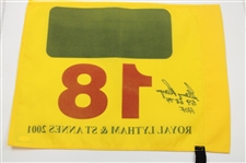 Gary Player Signed 2001 Open Championship at Royal Lytham & St. Annes w/'59 68 74 Hof' JSA #AH45990