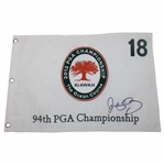 Rory McIlroy Signed 2012 PGA Championship at Kiawah Embroidered Flag JSA ALOA