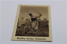 1932 Bobby Jones Abdulla Co. German Sports Records Card #200
