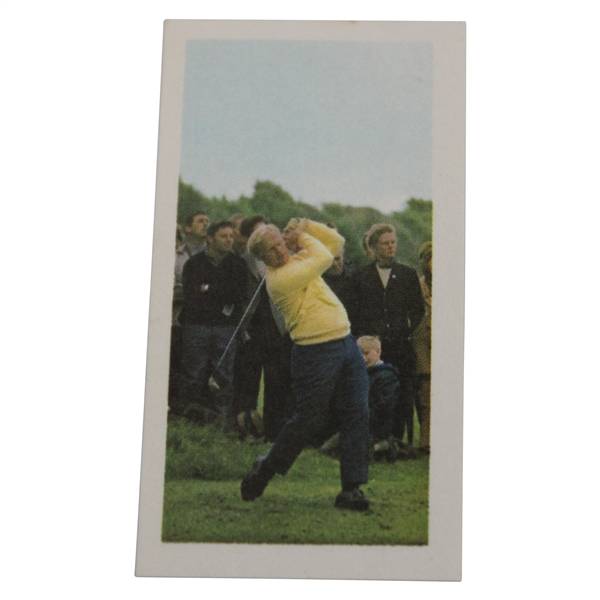 1971 Jack Nicklaus Barratt Goldflake Famous Sportsmen Rookie Card No.6 