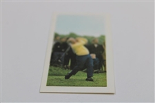 1971 Jack Nicklaus Barratt Goldflake Famous Sportsmen Rookie Card No.6 