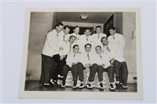 1937 Ryder Cup USA Team Signed Winner Buffet Menu with Original Photo JSA ALOA
