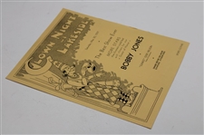 1931 Clown Night At Lakeside Guest Of Honor Bobby Jones Invitation - May 30th
