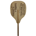Advertising Fan From 1904 With Woman Golfer