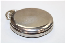 Golfer Pocket Watch Stand With Mesh Ball Display Watch