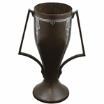 1921 California Golf Club Sterling On Bronze Thanksgiving Day Trophy