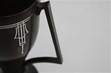 1921 California Golf Club Sterling On Bronze Thanksgiving Day Trophy