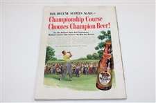 1949 US Open Program at Medinah Pairing Sheets