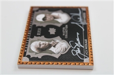 Tiger Woods & Jack Nicklaus Signed 2015 Upper Deck Masterful Pairings Card 1/10