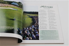 Tiger Woods Signed 1997 Masters Tournament Journal UDA #SHO048633