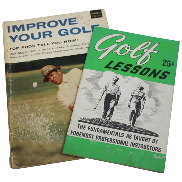 Improve Your Golf - Top Pros Tell You How & Golf Lessons Booklets