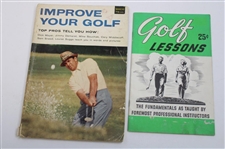 Improve Your Golf - Top Pros Tell You How' & 'Golf Lessons' Booklets
