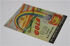 1945 Tam O Shanter All-American Golf Tournaments Program w/ Advertisement - Byron Nelson 10th of 11 Wins