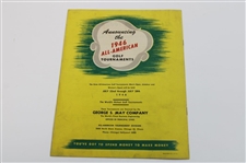 1945 Tam O Shanter All-American Golf Tournaments Program w/ Advertisement - Byron Nelson 10th of 11 Wins