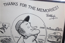 1984 Bob Hope Classic Anniversary Cartoon LTD ED #333/1000 By Artist Graham Hunter - Framed