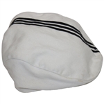 Payne Stewart Personally Owned Adidas White w/Black Stripes Golf Hat - Brad Bryant Collection