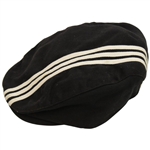 Payne Stewart Personally Owned Adidas Black w/White Stripes Golf Hat - Brad Bryant Collection