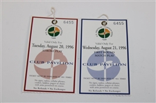 1996 US Amateur At Pumpkin Ridge Ticket Set