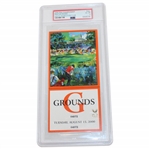 2000 PGA Championship Full Aug.15, Valhalla Golf Club Practice Rounds PSA 4 VG-EX