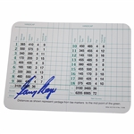 Gary Player Signed Augusta National Golf Club Scorecard JSA ALOA