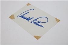 Arnold Palmer Signed Cut Card BECKETT #AE05045