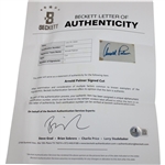 Arnold Palmer Signed Cut Card BECKETT #AE05045