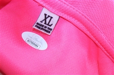 John Daly Signed Pink Collared Golf Shirt - Size XL JSA #WIT909484