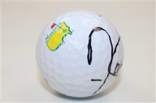 Angel Cabrera Signed Titleist Masters Logo Golf Ball - Rare JSA ALOA