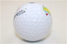 Angel Cabrera Signed Titleist Masters Logo Golf Ball - Rare JSA ALOA