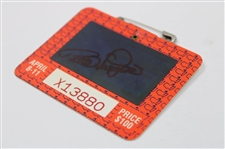 Bernhard Langer Signed 1993 Masters Tournament SERIES Badge #X13880 JSA ALOA