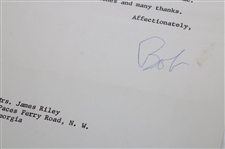 Bobby Jones Signed 1967 Typed Letter with Birthday Appreciation Content JSA ALOA