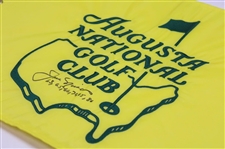 Jack Nicklaus Signed Augusta National GC Members Only Flag w/Years Won Notation JSA ALOA