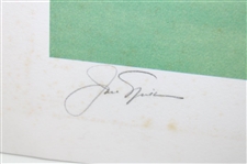 Arnold Palmer & Jack Nicklaus Signed Ltd Ed 'The King & The Golden Bear II' Helen Rundell Print 247/500 JSA ALOA