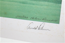 Arnold Palmer & Jack Nicklaus Signed Ltd Ed 'The King & The Golden Bear II' Helen Rundell Print 247/500 JSA ALOA