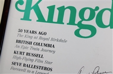 Arnold Palmer Signed Oversize Kingdom Magazine Cover Photo with '1962' PSA/DNA #UI4414