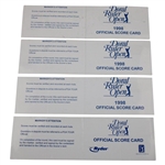 Norman, Cink, Duval & Five (5) Others Signed Doral Ryder Open Scorecards