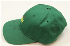 Phil Mickelson Signed Masters Tournament Green Strapback Hat JSA ALOA