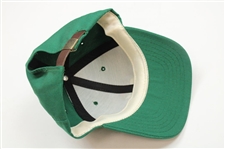 Phil Mickelson Signed Masters Tournament Green Strapback Hat JSA ALOA