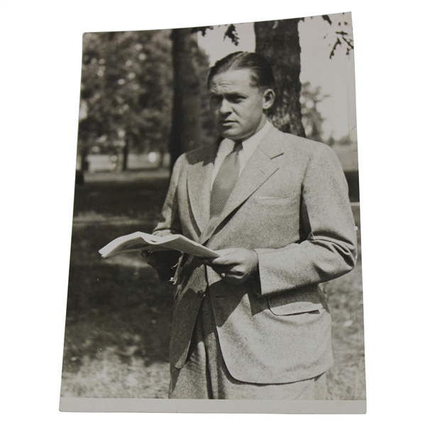 Bobby Jones 1931 US Amateur at Beverly CC Returning Champ Original Photo